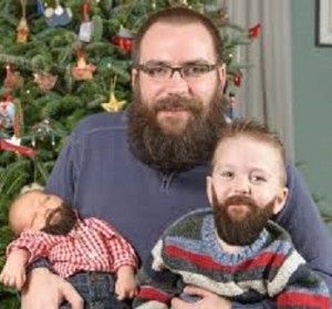 bearded family