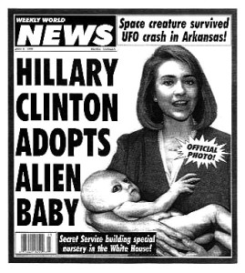 Silly Hillary tabloid